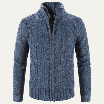 Cozy Men's Fleece Zipper Jacket