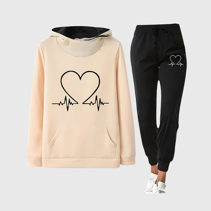Relaxed Fit Cozy Tracksuit
