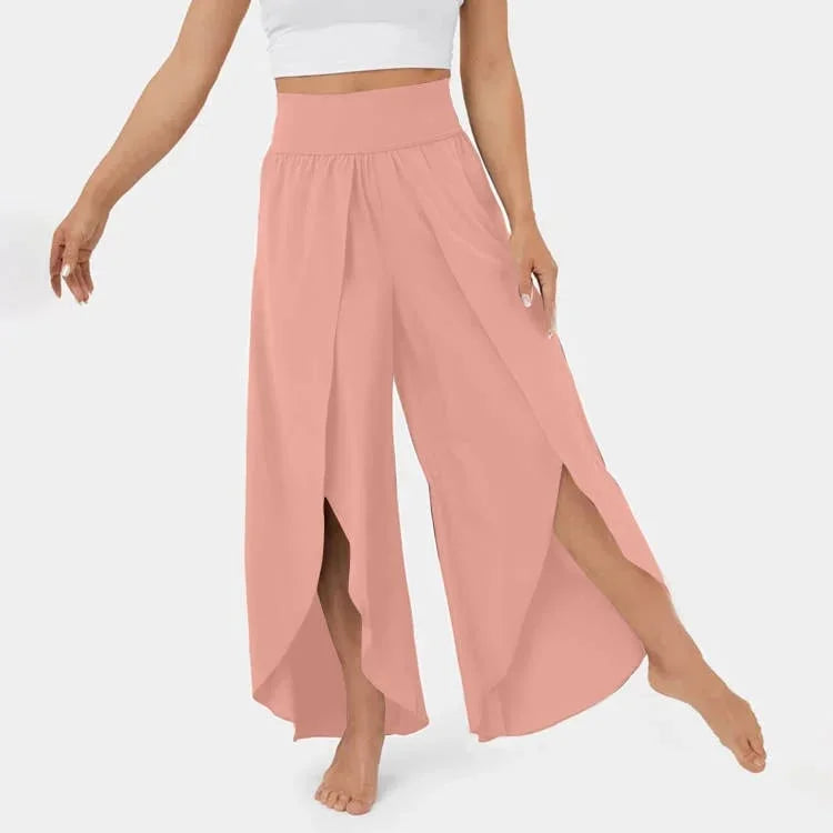 Comfortable High Waisted Wide Leg Yoga Pants