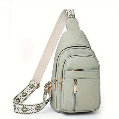 Eco Friendly Faux Leather Sling Purse Bag