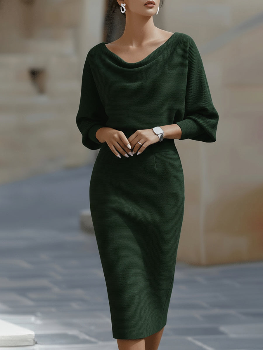 Elegant Knee Length Party Dress