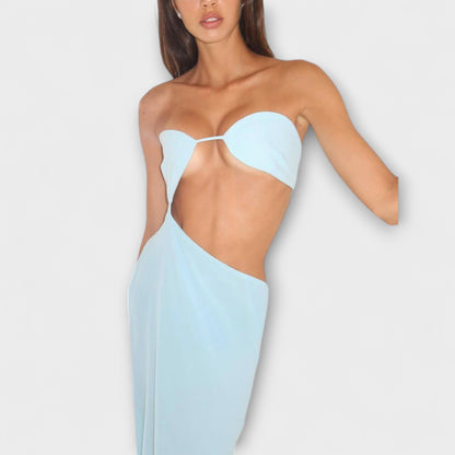 Elegant Strapless Formal Dress for Women