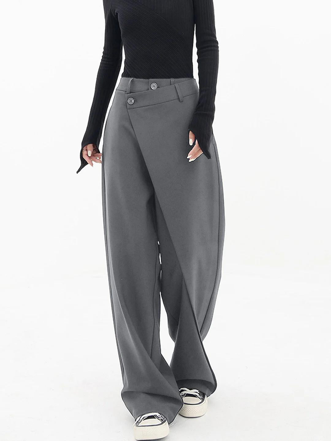 Relaxed Fit Casual Trousers