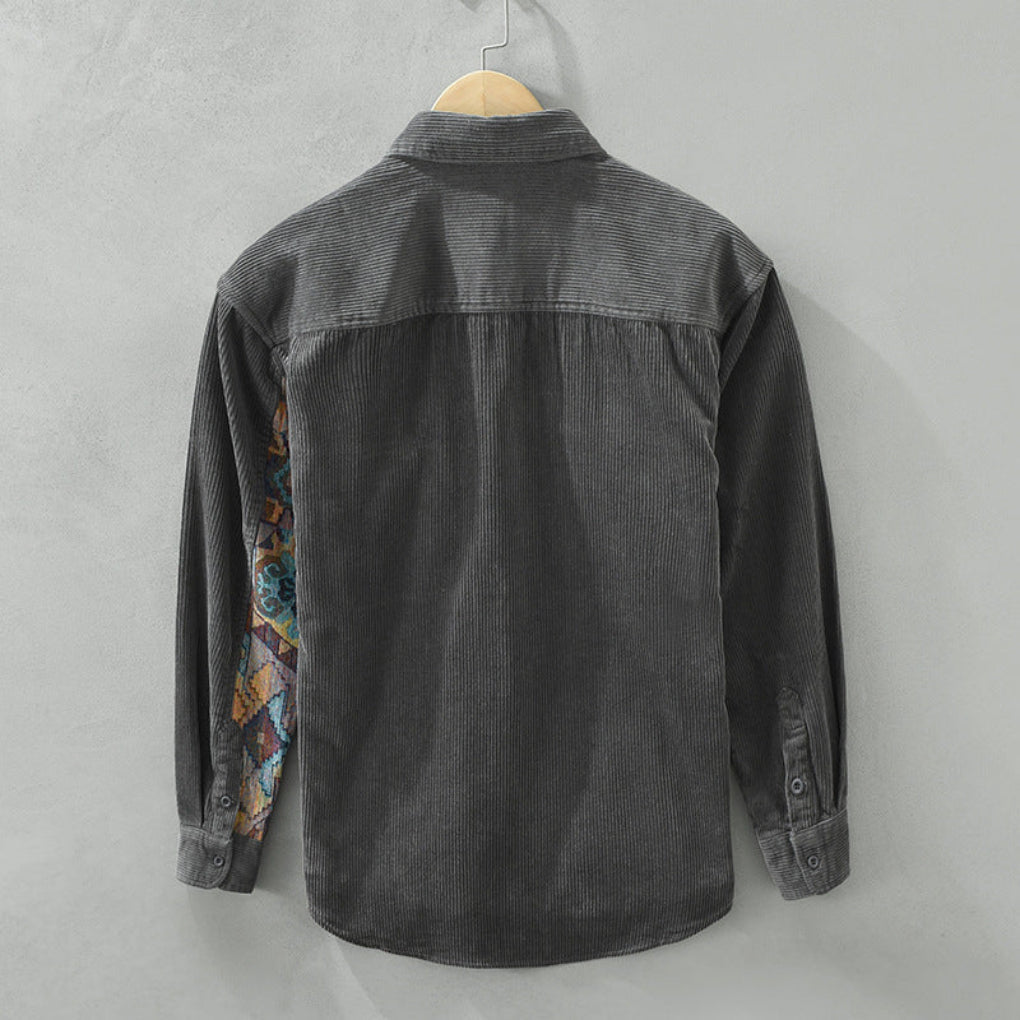 Traditional Mens Long Sleeve Classic Shirt