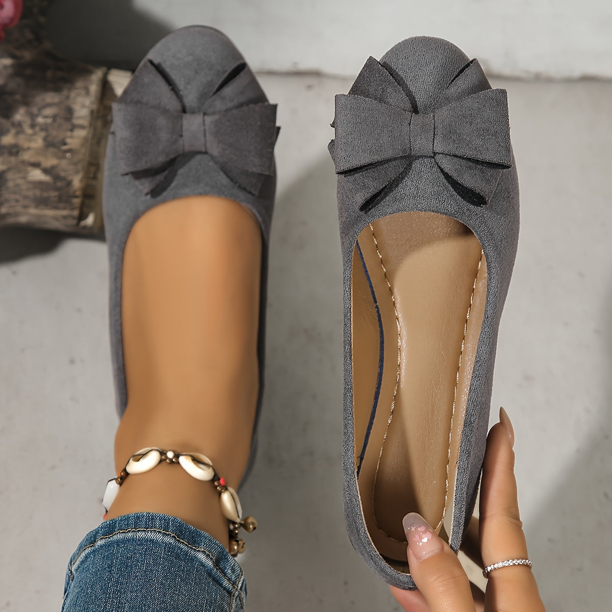 Soft Leather Ballet Shoes