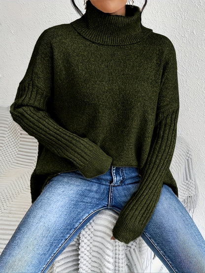 Soft Knitted Crew Neck Sweater