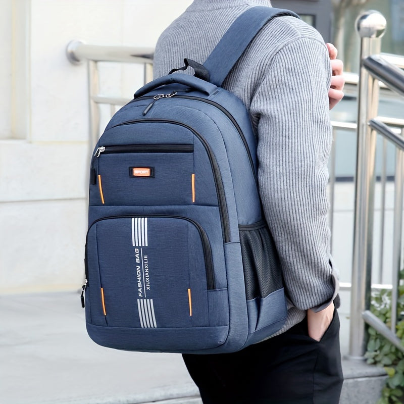 Tough Genuine Leather Mens Backpack