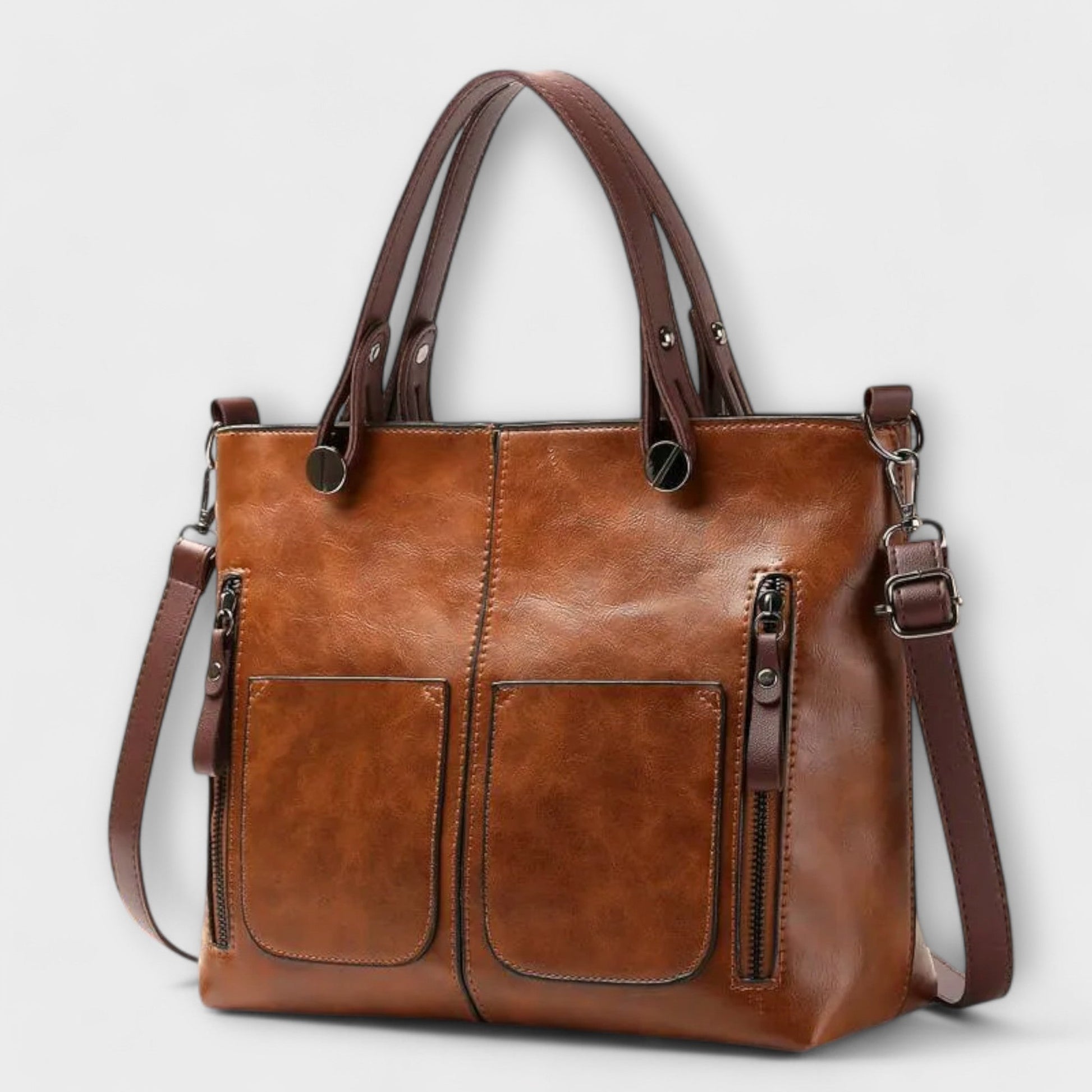 Practical Purple Daily Tote Bag - Olytrend