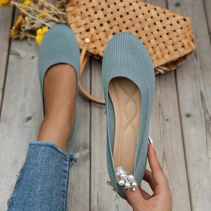 Comfortable Flat Dance Shoes for Ladies