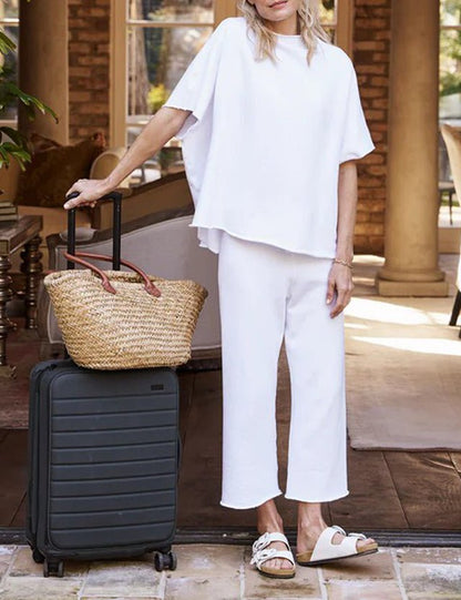 Elegant Wrap Around Loungewear Set