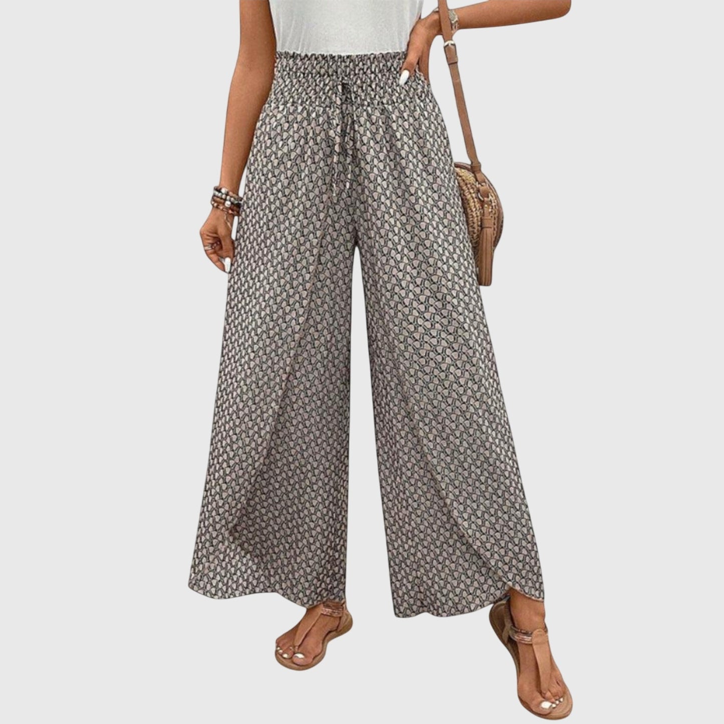 Elegant Wide Leg Women's Pants - Olytrend