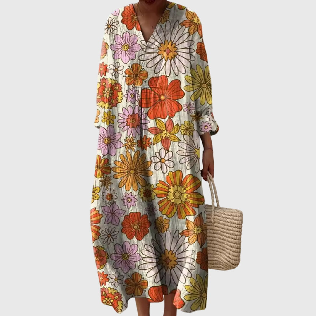 Stylish Geo Pattern Party Dress