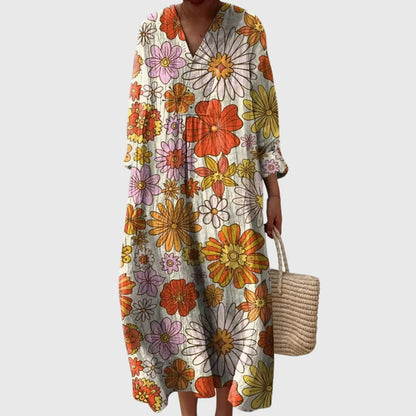 Stylish Geo Pattern Party Dress