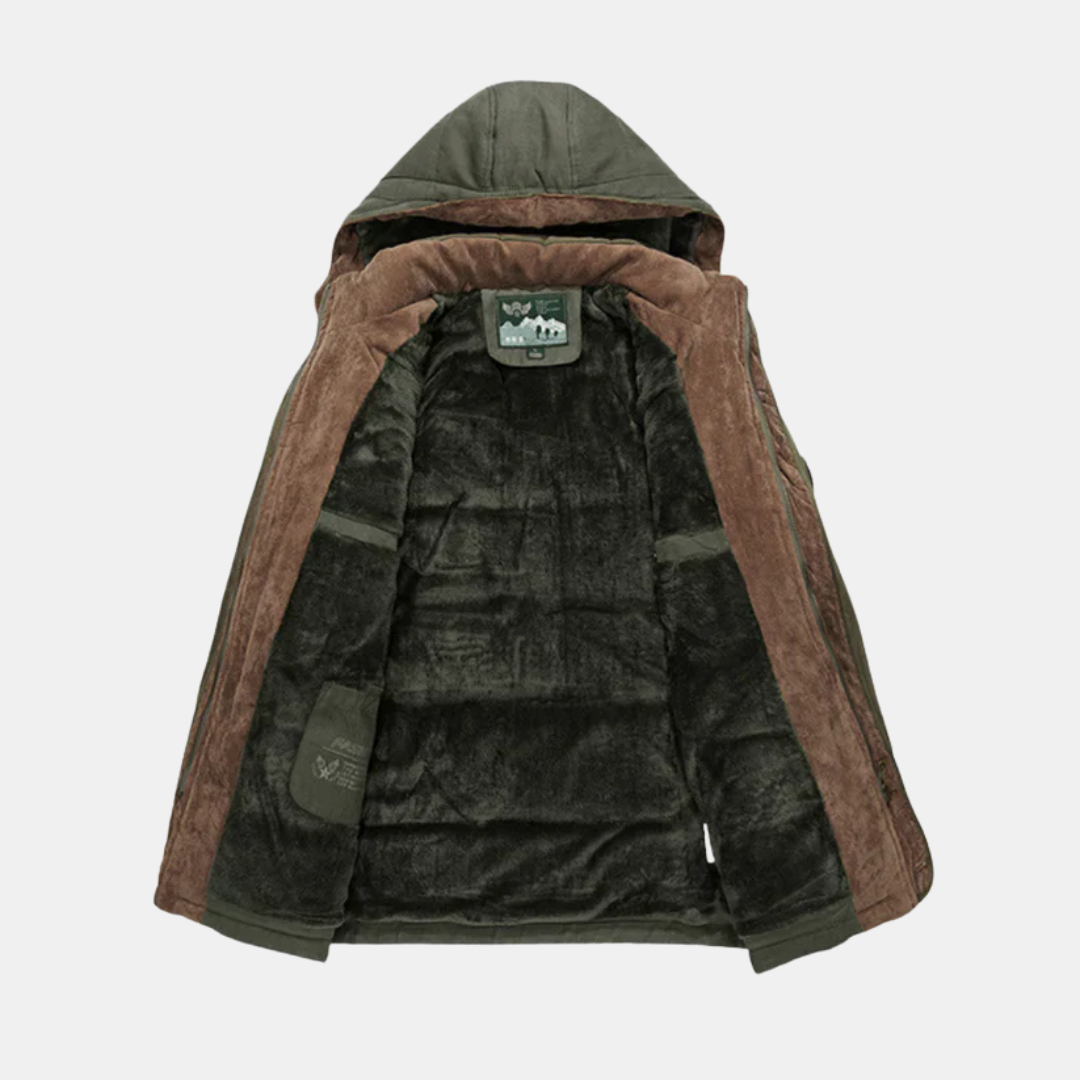 Warm Fleece Lined Winter Coat