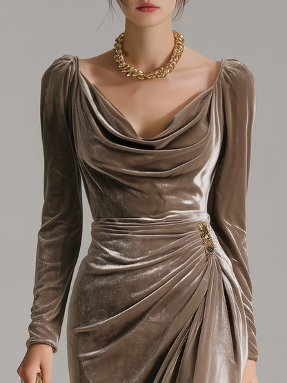 Classic Knee Length Party Dress