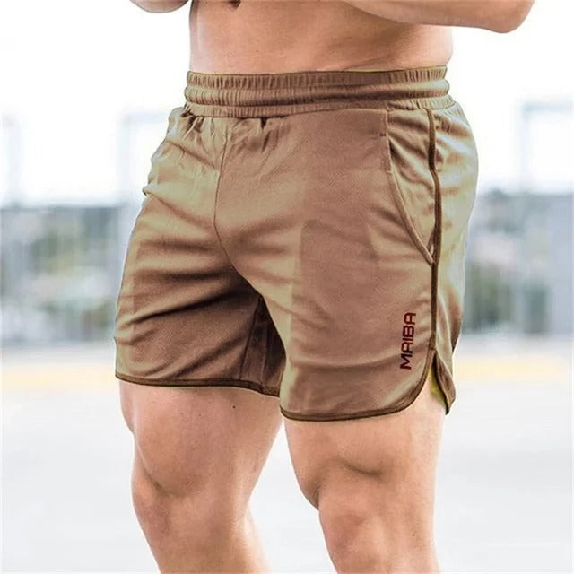Men's Slim Fit Swim Shorts Quick Dry Medium Length