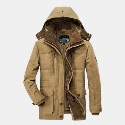 Warm Fleece Lined Winter Coat