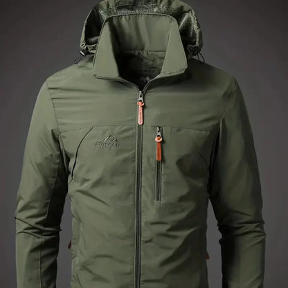 Breathable Men's Rain and Wind Jacket - Olytrend