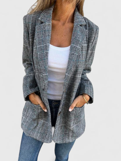 Relaxed Fit Classic Blazer - Olytrend