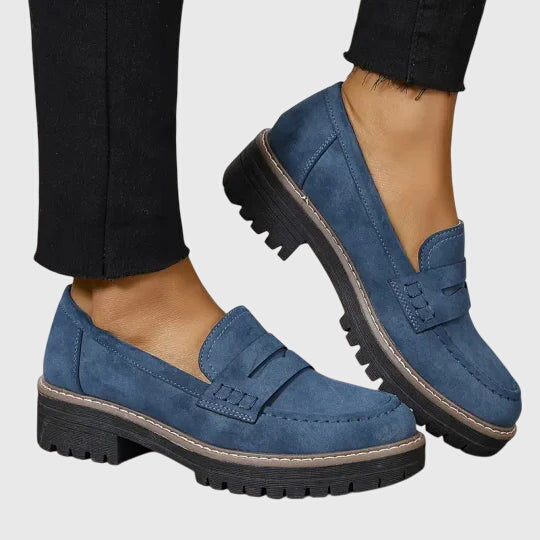 Classic Suede Slip On Shoes