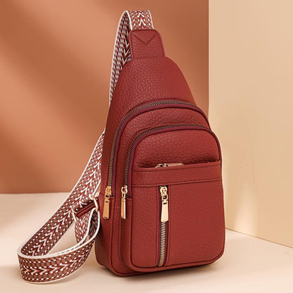 Eco Friendly Faux Leather Sling Purse Bag