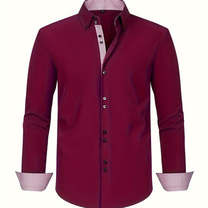 Classic Fit Men's Casual Button Down Shirt