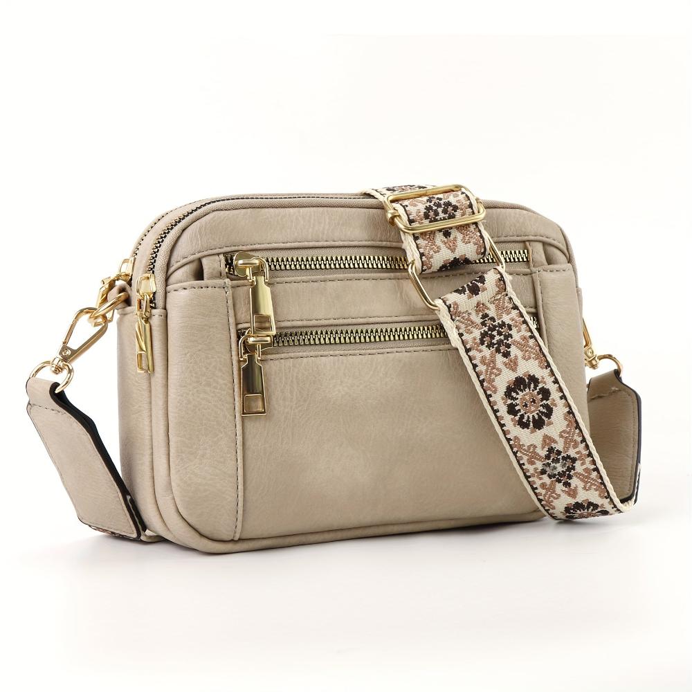 Cruelty Free Faux Leather Cross Body Bag