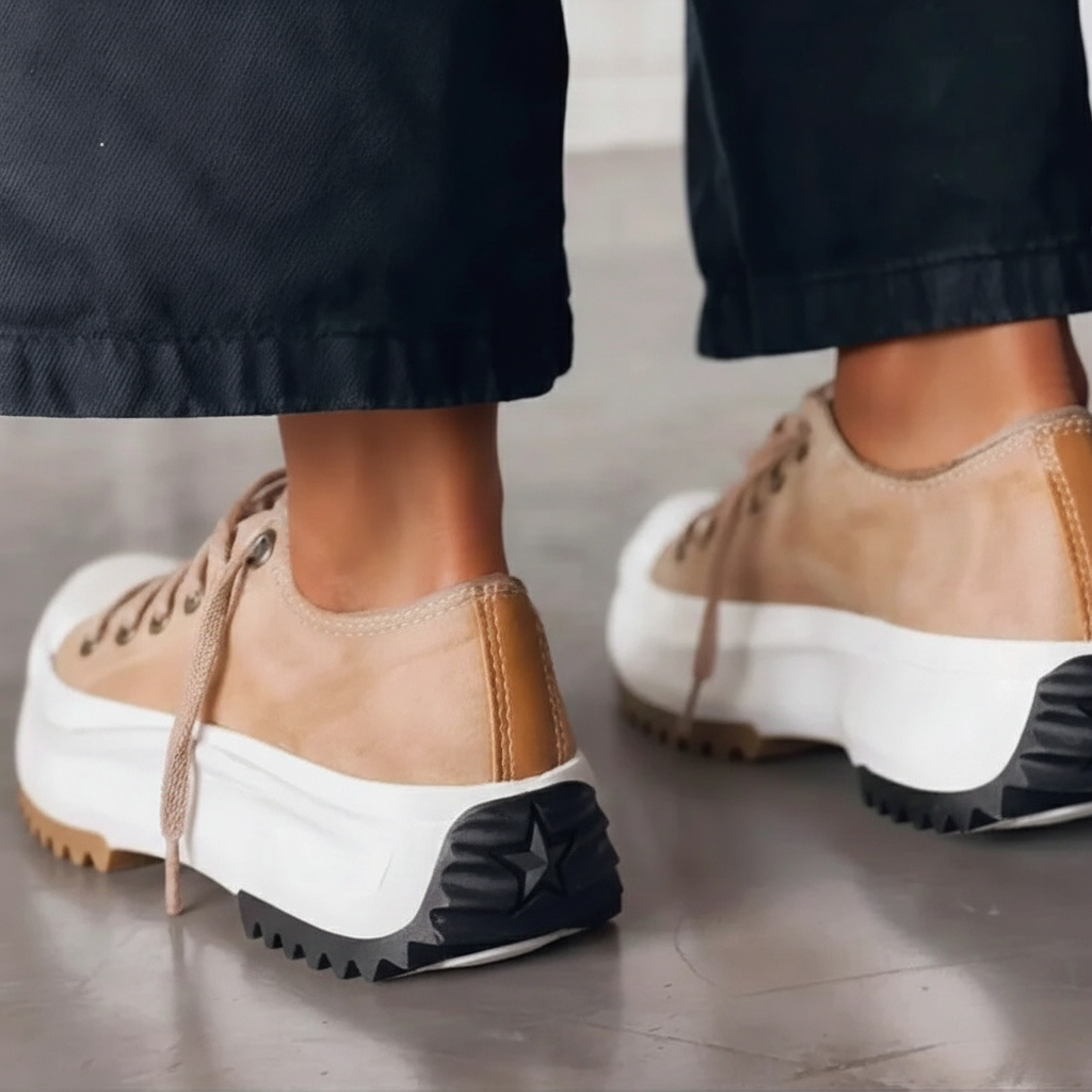 Elevated Lace Up Sneaker Boots