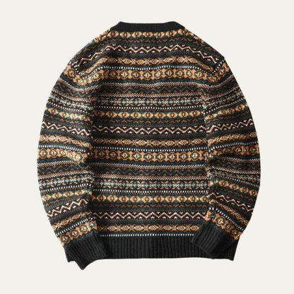 Classic Mens Vintage Style Knit Cardigan Sweater