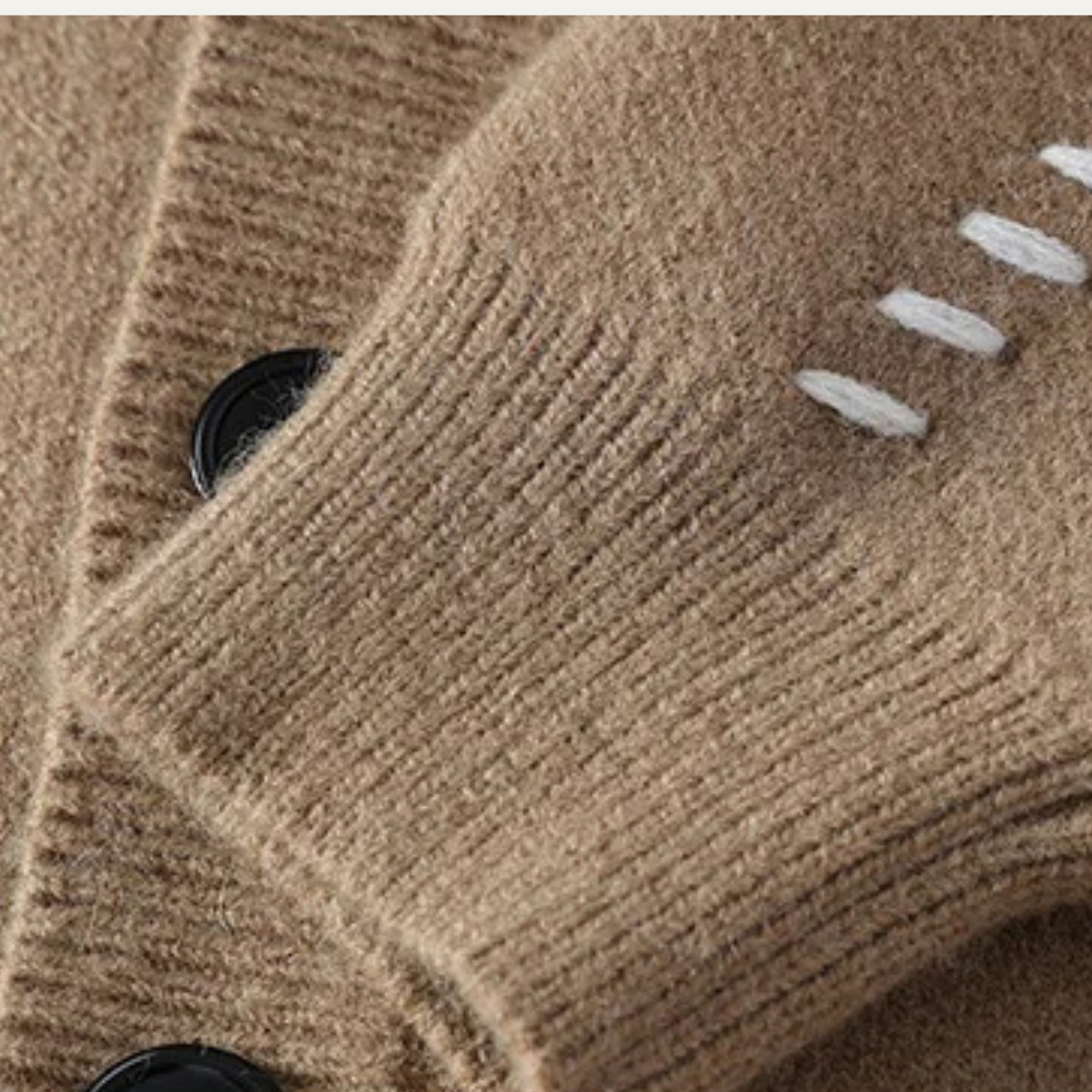Classic Men's Knit Button Sweater