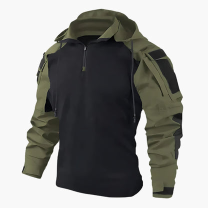 Military Style Waterproof Hoodie Jacket - Olytrend