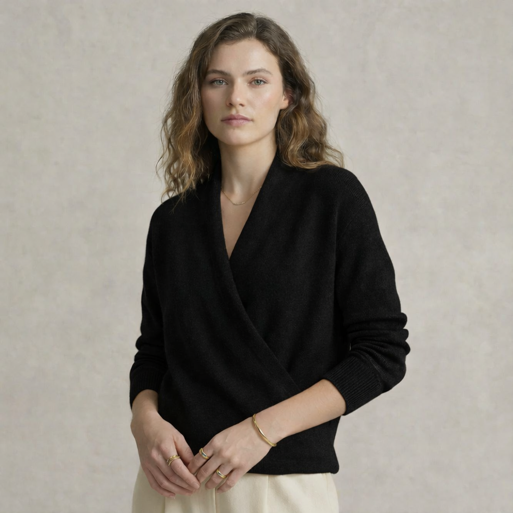 Casual Oversized V-Neck Sweater