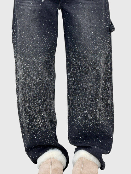 Elegant Polka Dot Women's Dress Pants