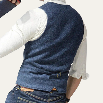 Classic Mens Button Front Waistcoat