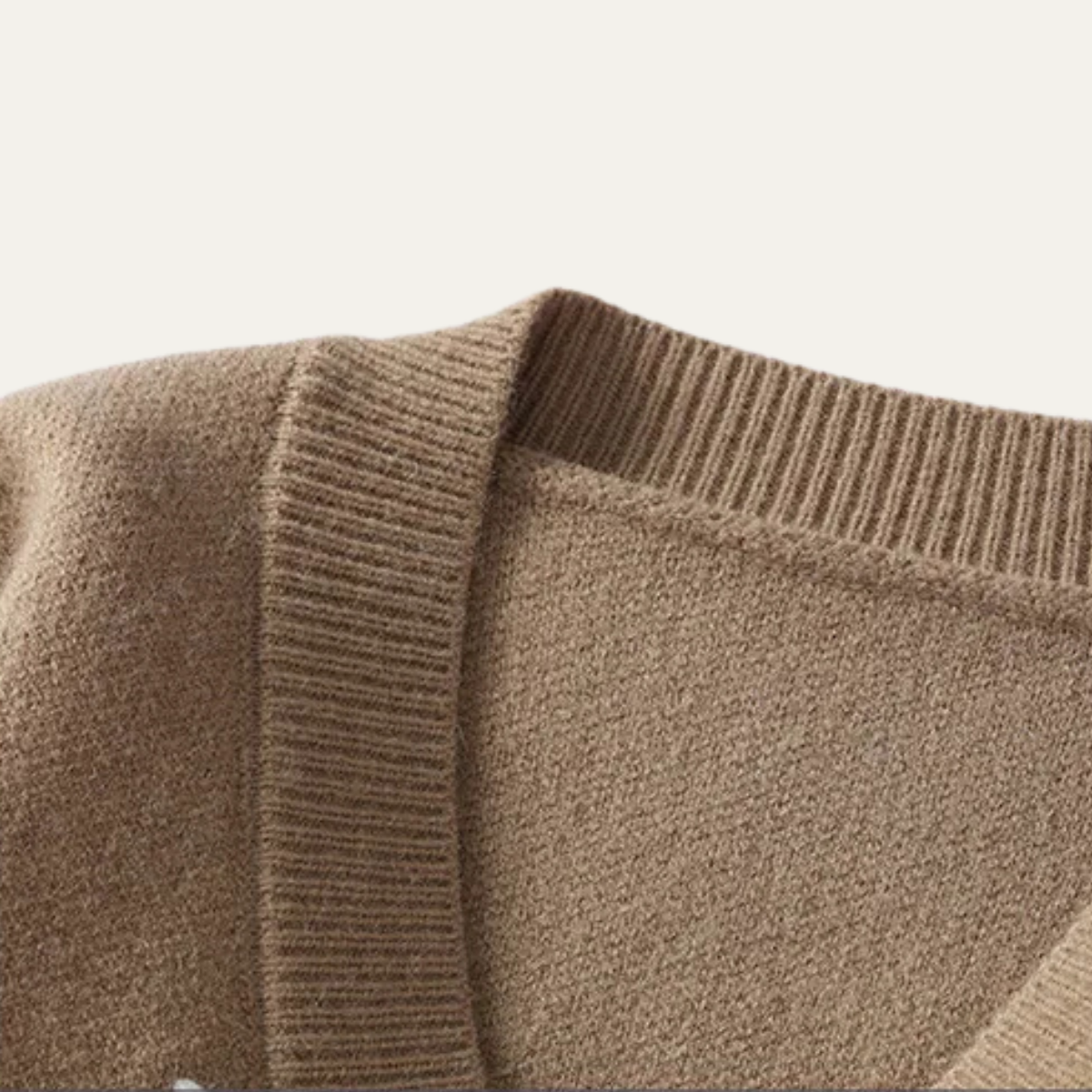 Classic Men's Knit Button Sweater