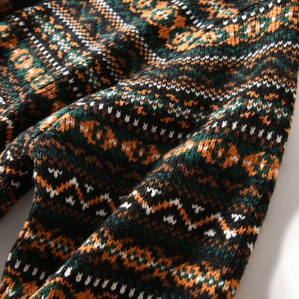 Classic Mens Vintage Style Knit Cardigan Sweater