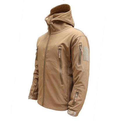 Waterproof Tactical Jacket with Adjustable Hood