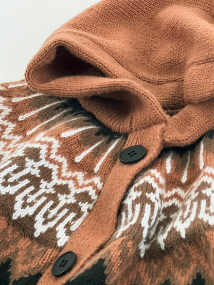 Relaxed Fit Hoodie Sweater