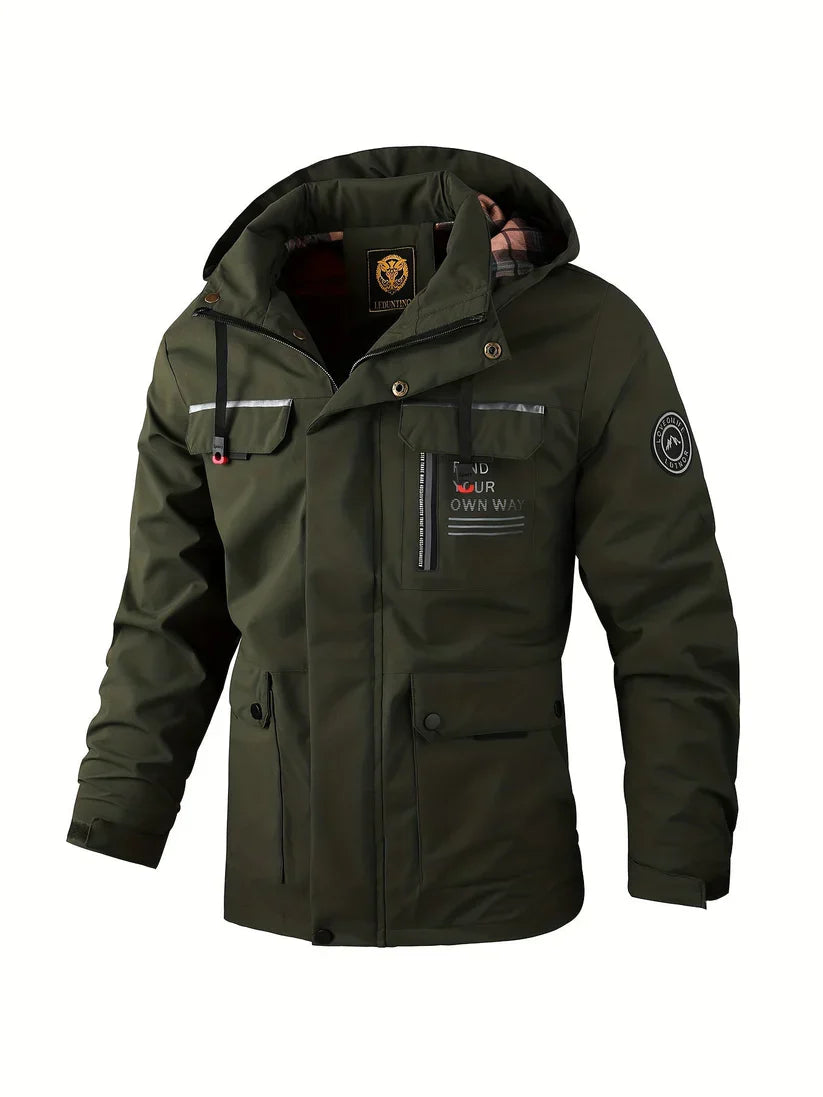 Waterproof Insulated Parka Coat for Men