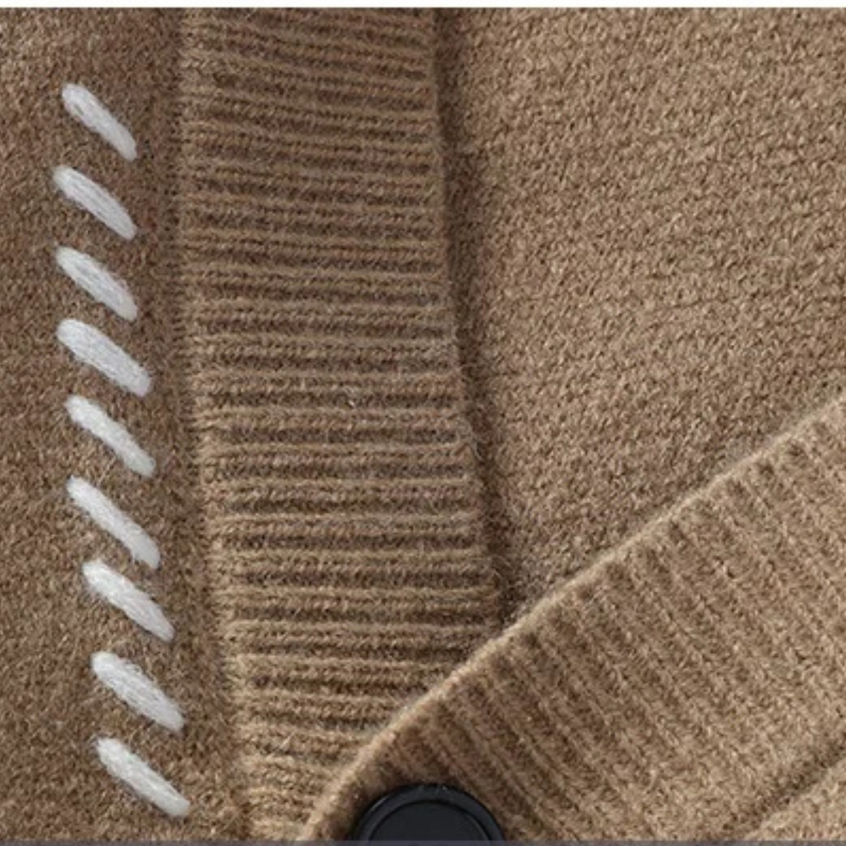 Classic Men's Knit Button Sweater