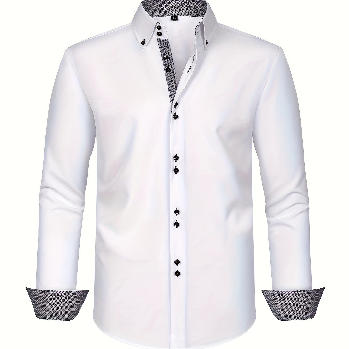 Classic Fit Men's Casual Button Down Shirt