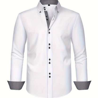 Classic Fit Men's Casual Button Down Shirt