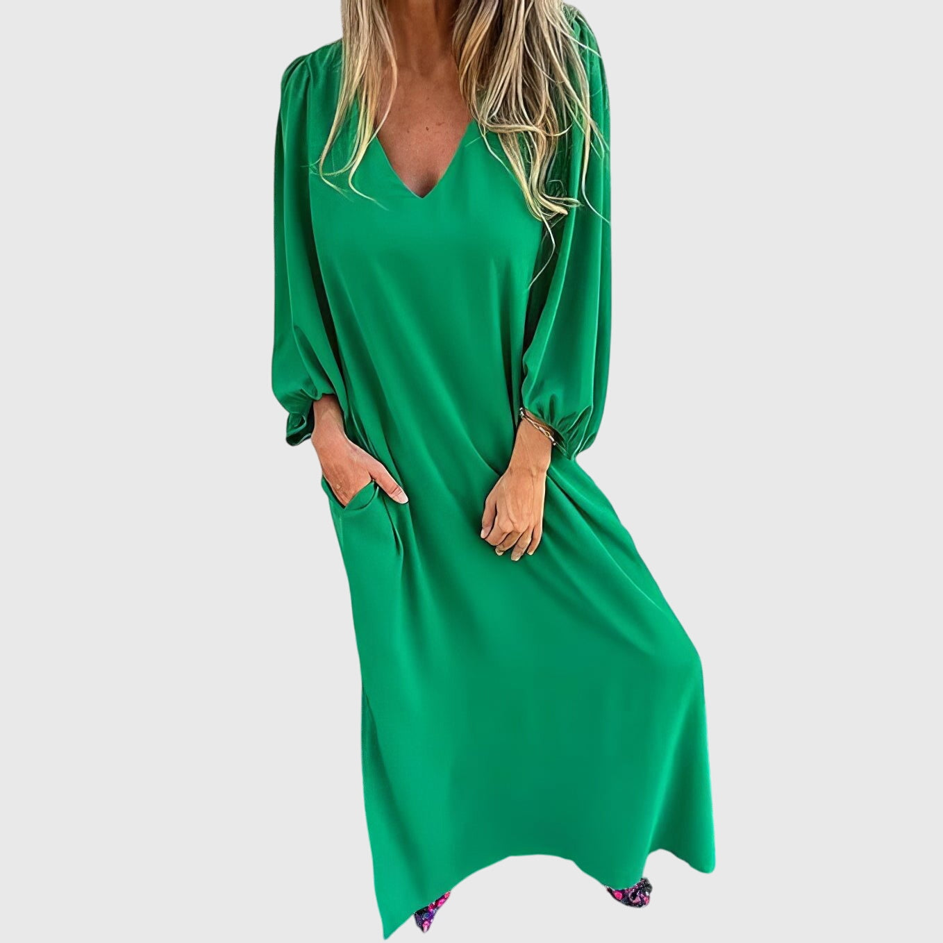 Stylish Maxi Dress with Pockets for Women