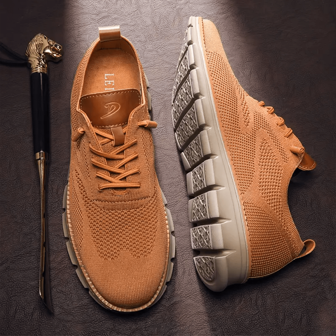 Men's Lightweight Mesh Sneakers – Soft Cushioning Comfort Shoes