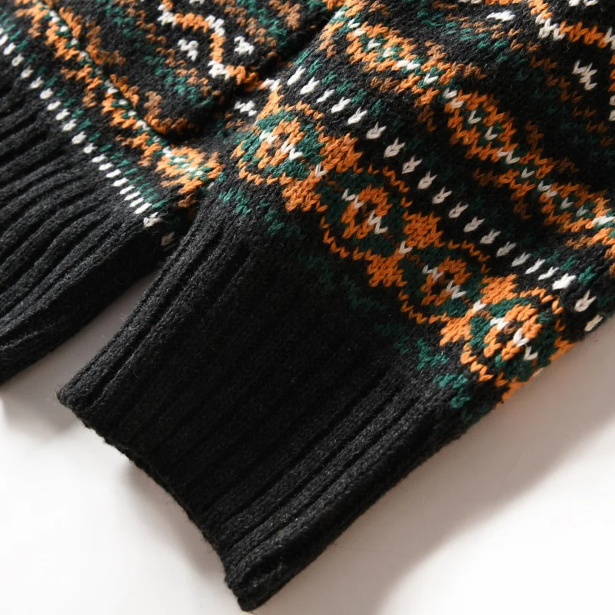Classic Mens Vintage Style Knit Cardigan Sweater