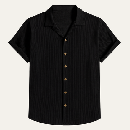 Classic Men's Relaxed Fit Corduroy Button Shirt - Nocini