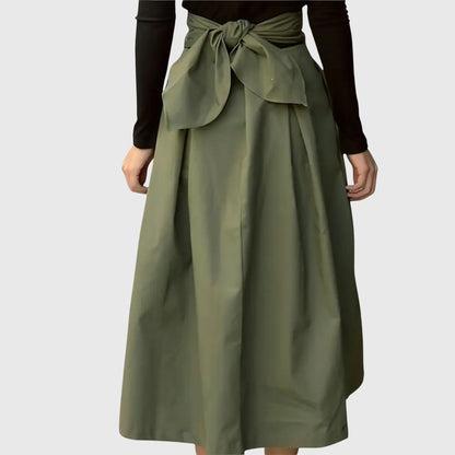 Elegant Casual Knee Length Skirt