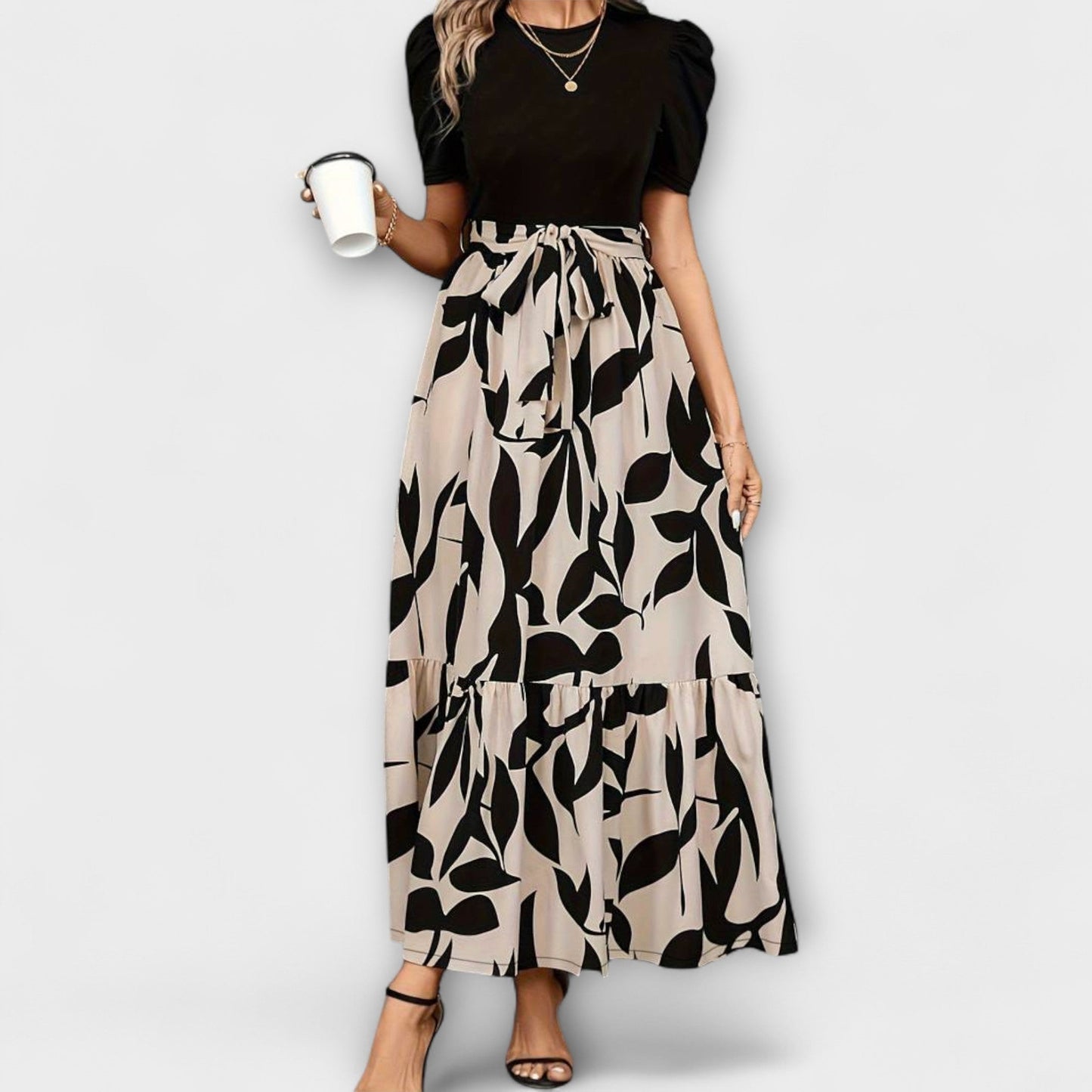 Colorful Garden Party Sundress for Women