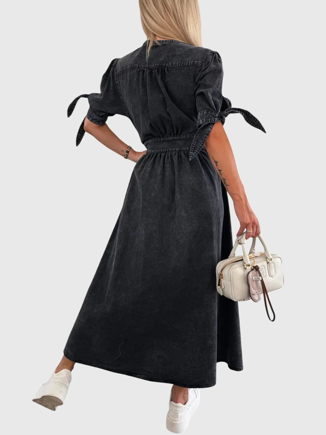 Classic Blue Jean Dress for Women