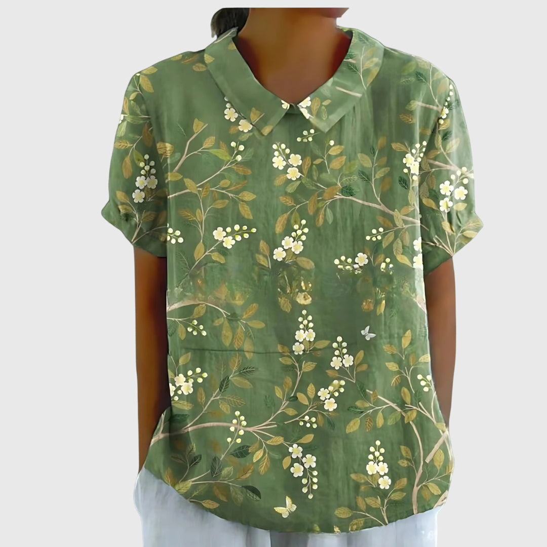 Elegant Floral Blouse for Women